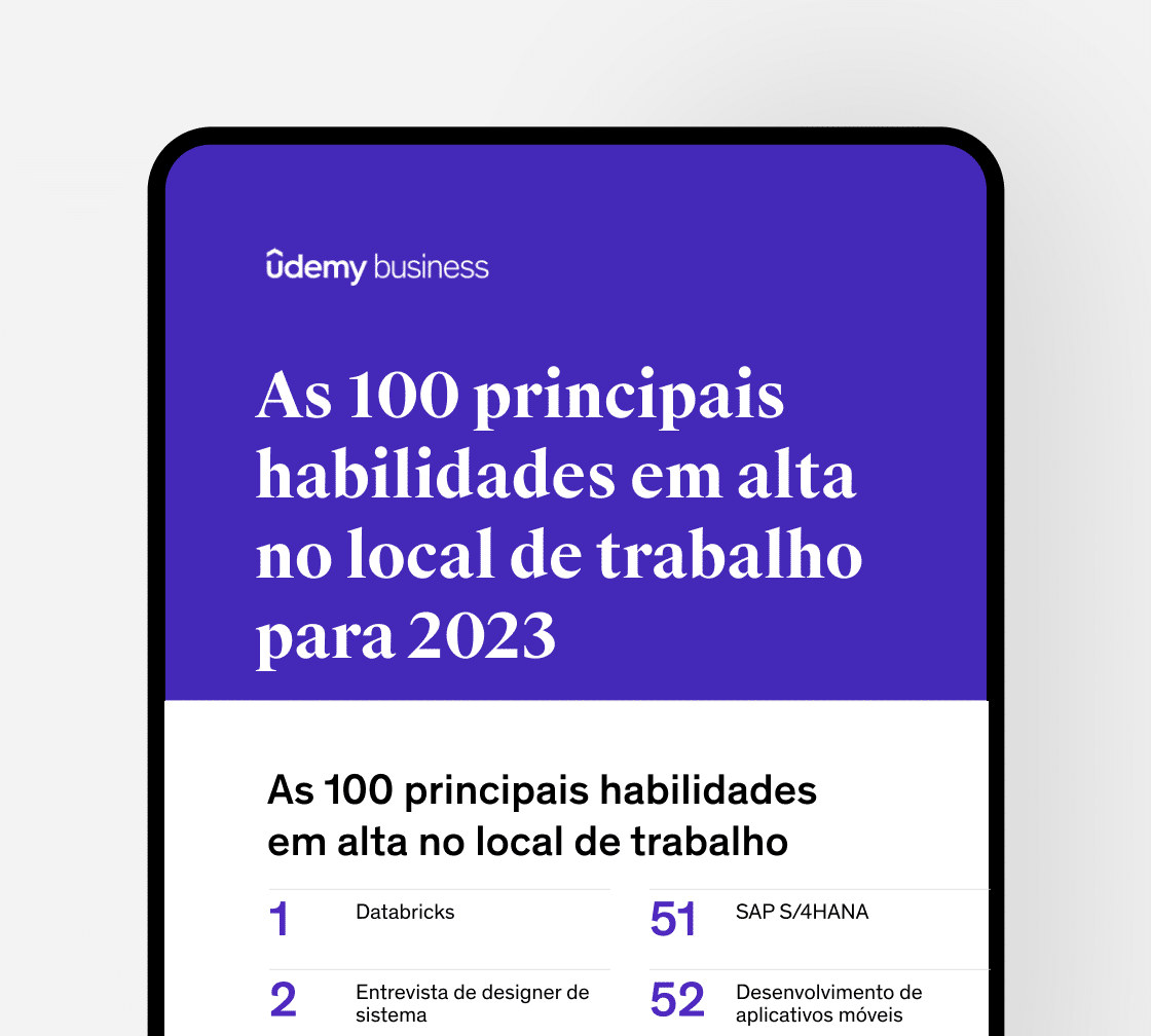 Top 100 Surging Skills Udemy Business