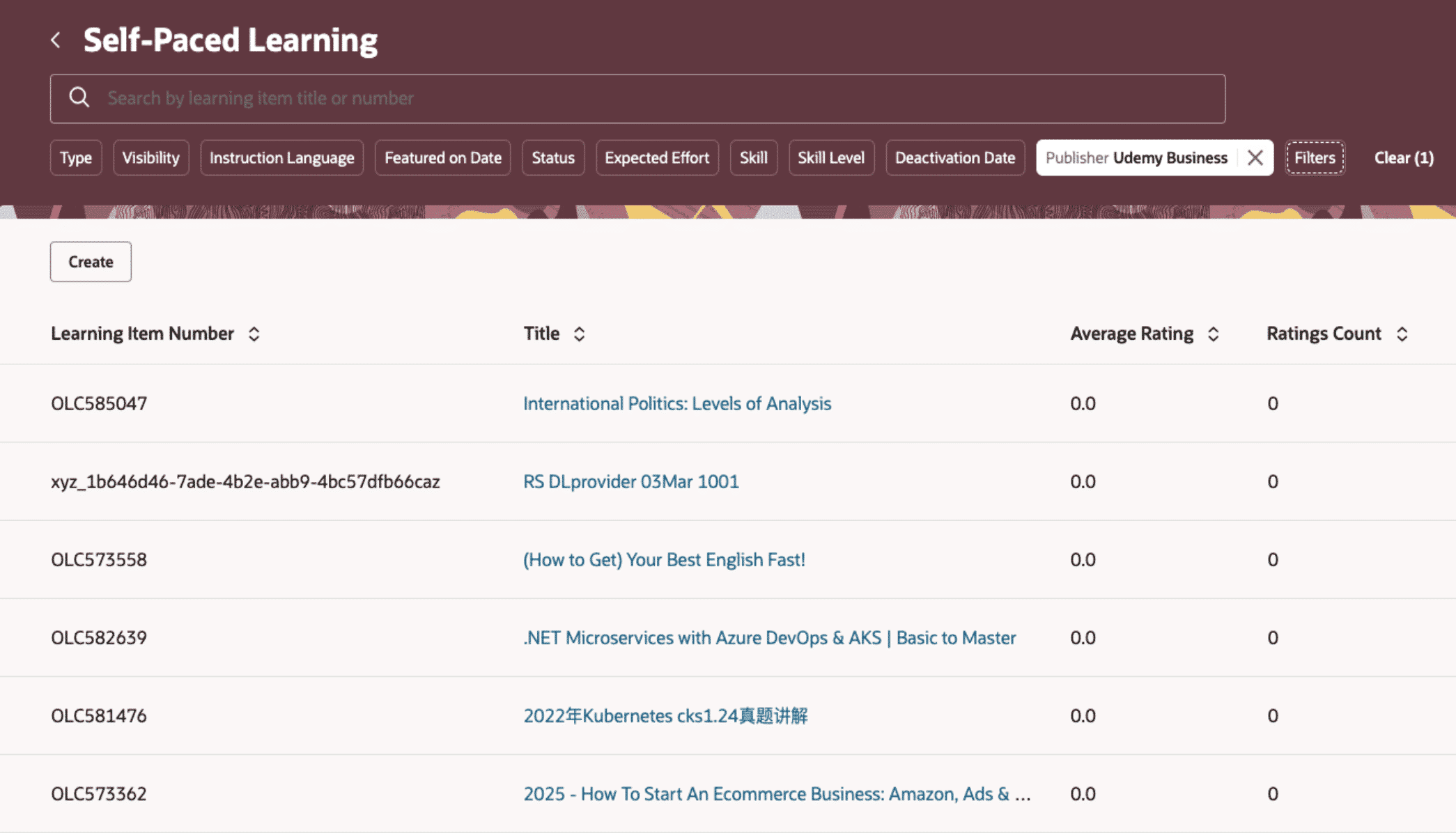 Oracle Learning - Udemy Business