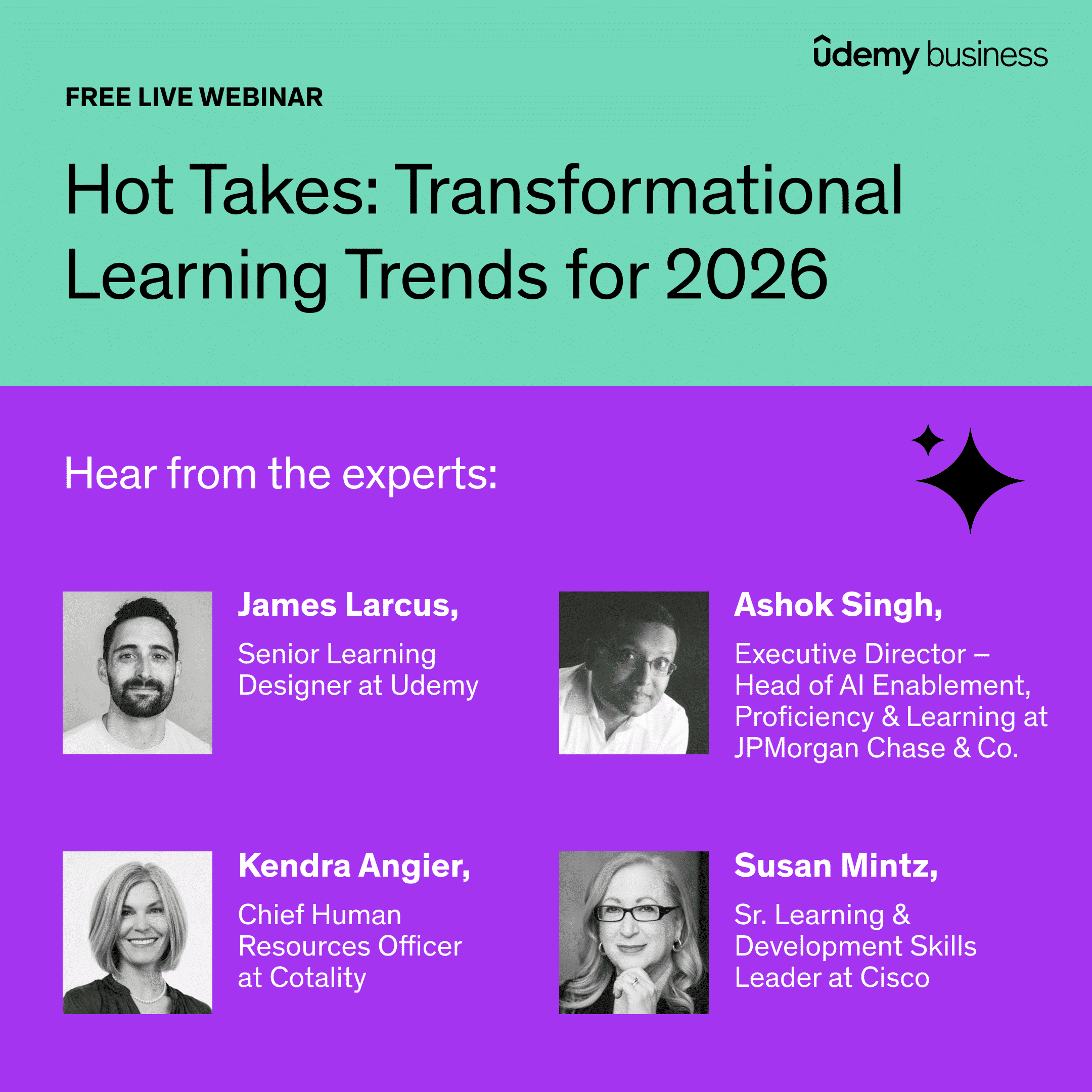 Hot Takes: Transformational Learning Trends for 2026 - Udemy Business