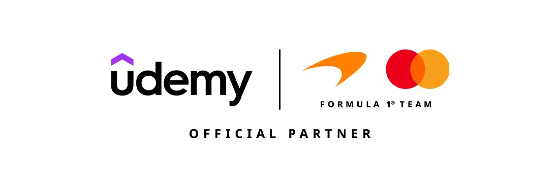 McLarenとUdemyの公式パートナーシップ