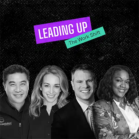 Podcast Leading Up avec des cadres dirigeants