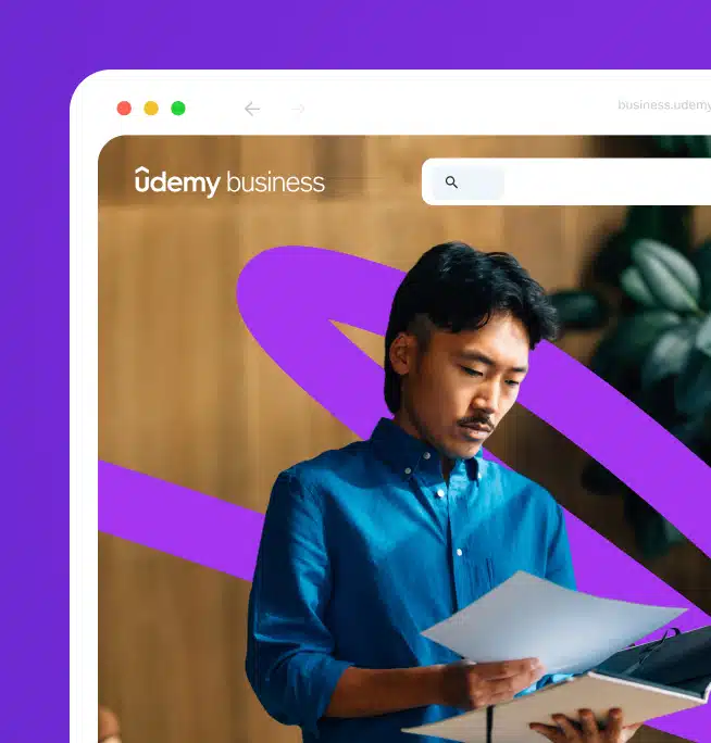 Screenshot of the Udemy platform