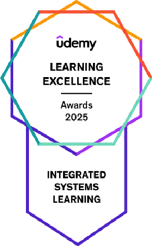 Udemy Learning Excellence Award - Integrated Systems Learning
